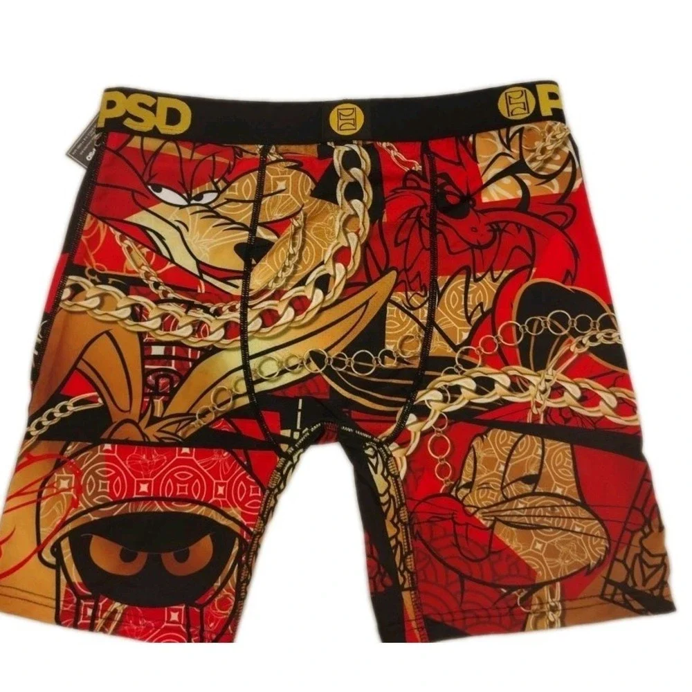 PSD Boxer Briefs Moisture-Wicking‎ Looney Tunes Luxury Size Medium